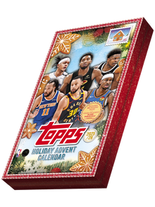 2025-26 Topps NBA Basketball Holiday Countdown Calendar