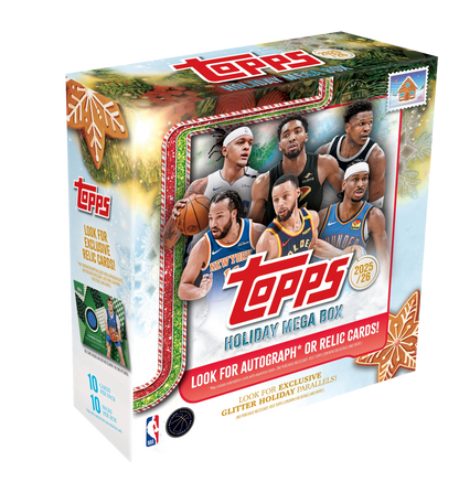 2025-26 Topps NBA Basketball Holiday Mega Box