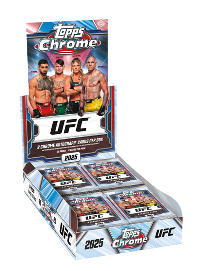 2025 Topps UFC Chrome Hobby Box
