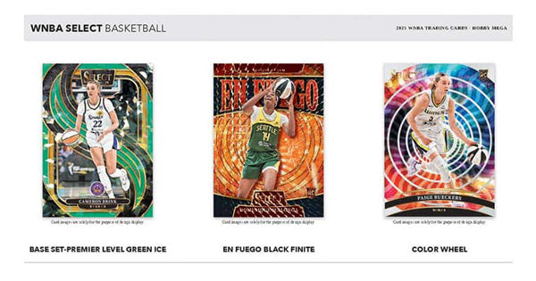 2025 Panini Select WNBA Basketball Mega Box