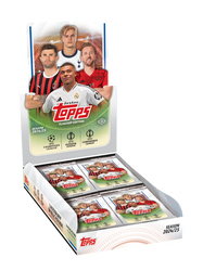 2024-25 Topps UEFA Club Competitions Soccer Hobby Box