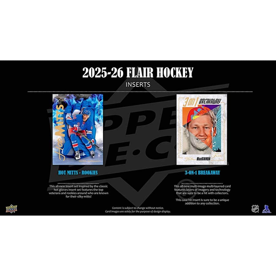 2025-26 Fleer Flair Hockey Hobby Box