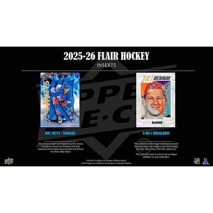 2025-26 Fleer Flair Hockey Hobby Box