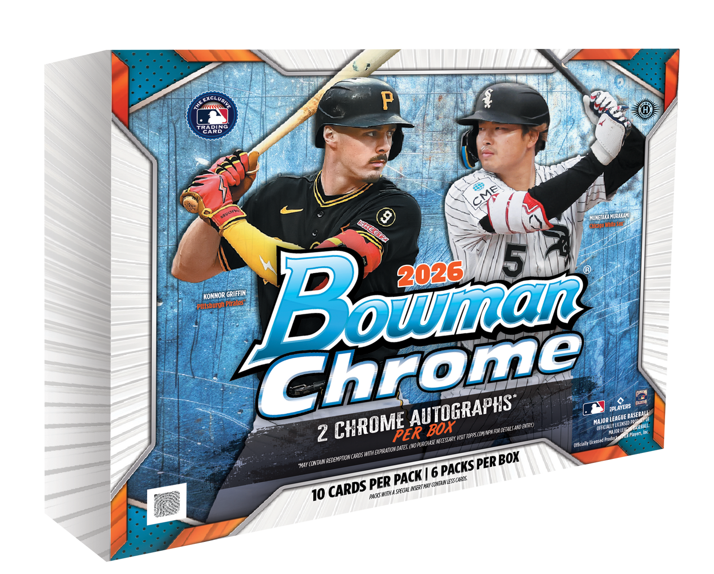 2026 Topps Bowman Chrome Baseball Hobby Box