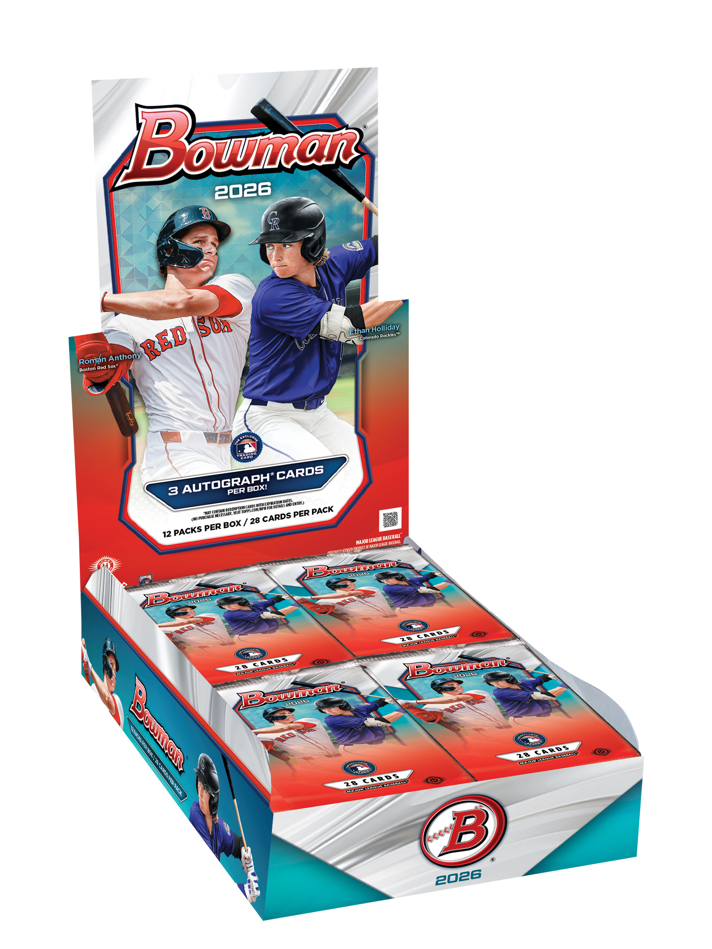 2026 Topps Bowman Baseball Hobby Jumbo Box