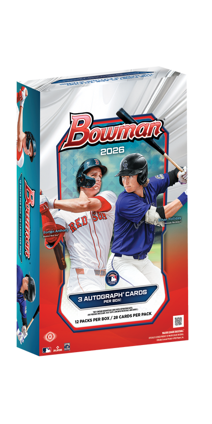 2026 Topps Bowman Baseball Hobby Jumbo Box