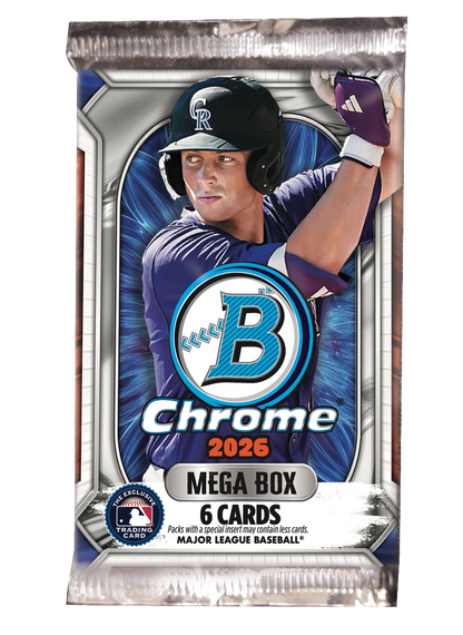 2026 Topps Bowman Chrome Baseball Mega Box