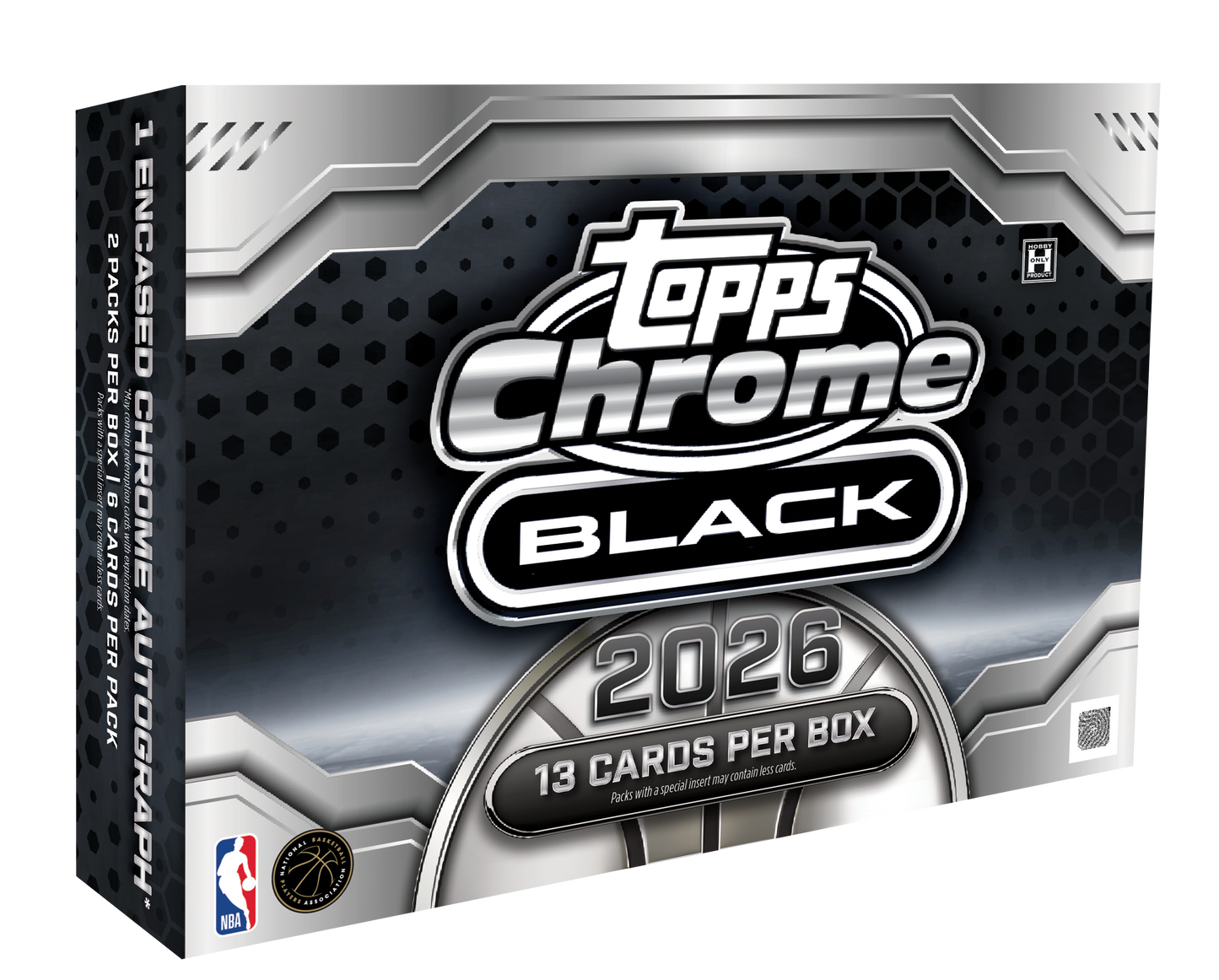 2025-26 Topps Chrome Black Basketball Hobby Box