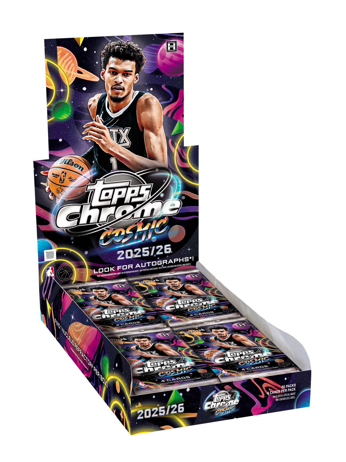 2025-26 Topps Cosmic Chrome Basketball Hobby Box