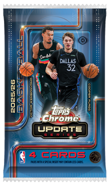 2025-26 Topps Chrome Update Series Basketball Value Box