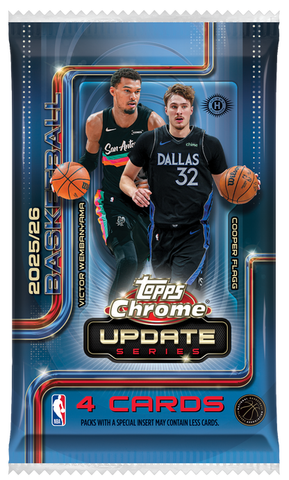 2025-26 Topps Chrome Update Series Basketball Hobby Box