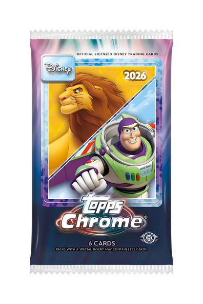 2026 Topps Chrome Disney Hobby Box