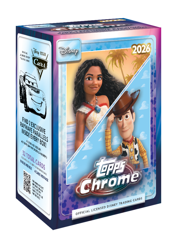 2026 Topps Chrome Disney Value Box