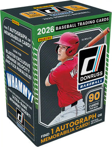 2026 Donruss Baseball Factory Sealed Blaster Box