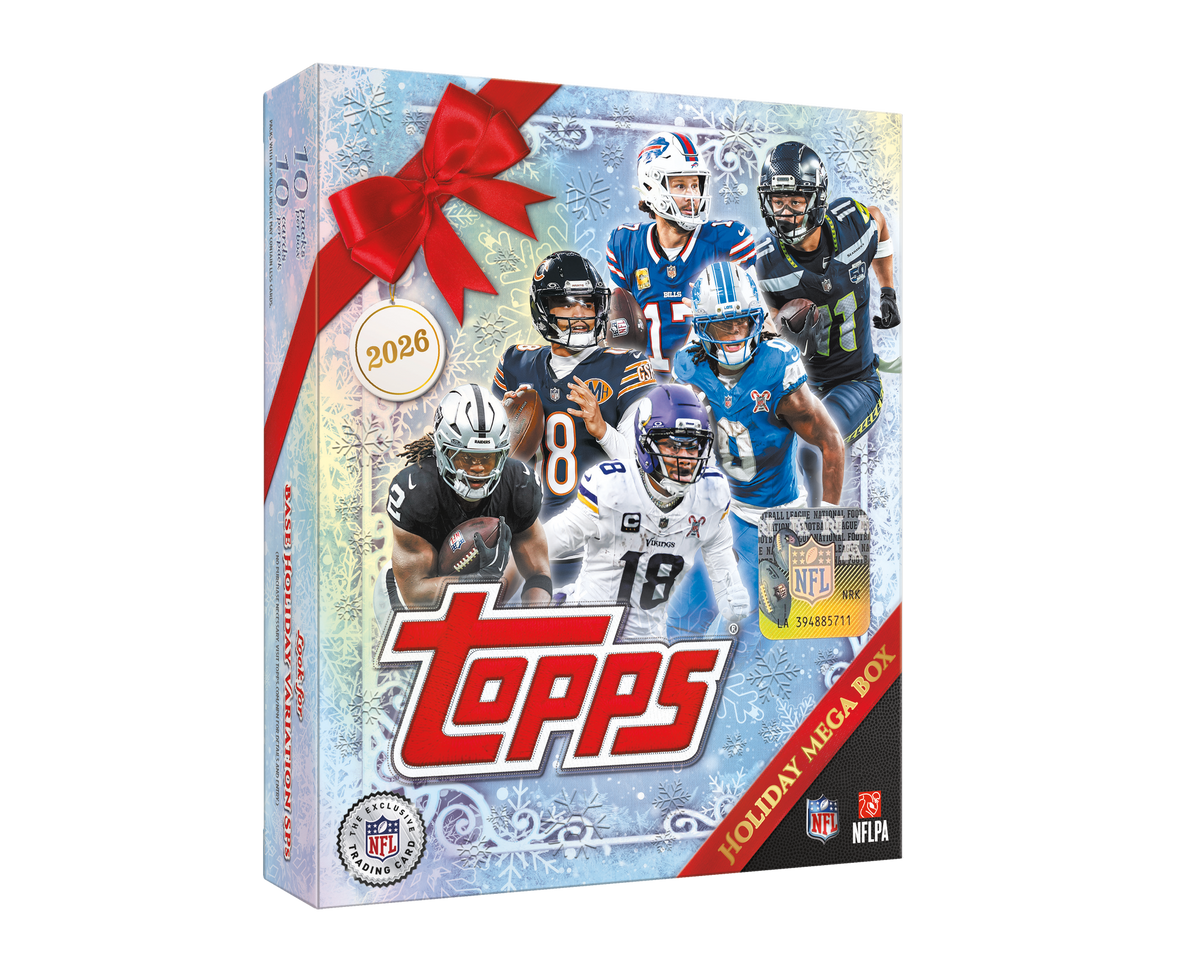 2026 Topps Holiday Football Mega Box