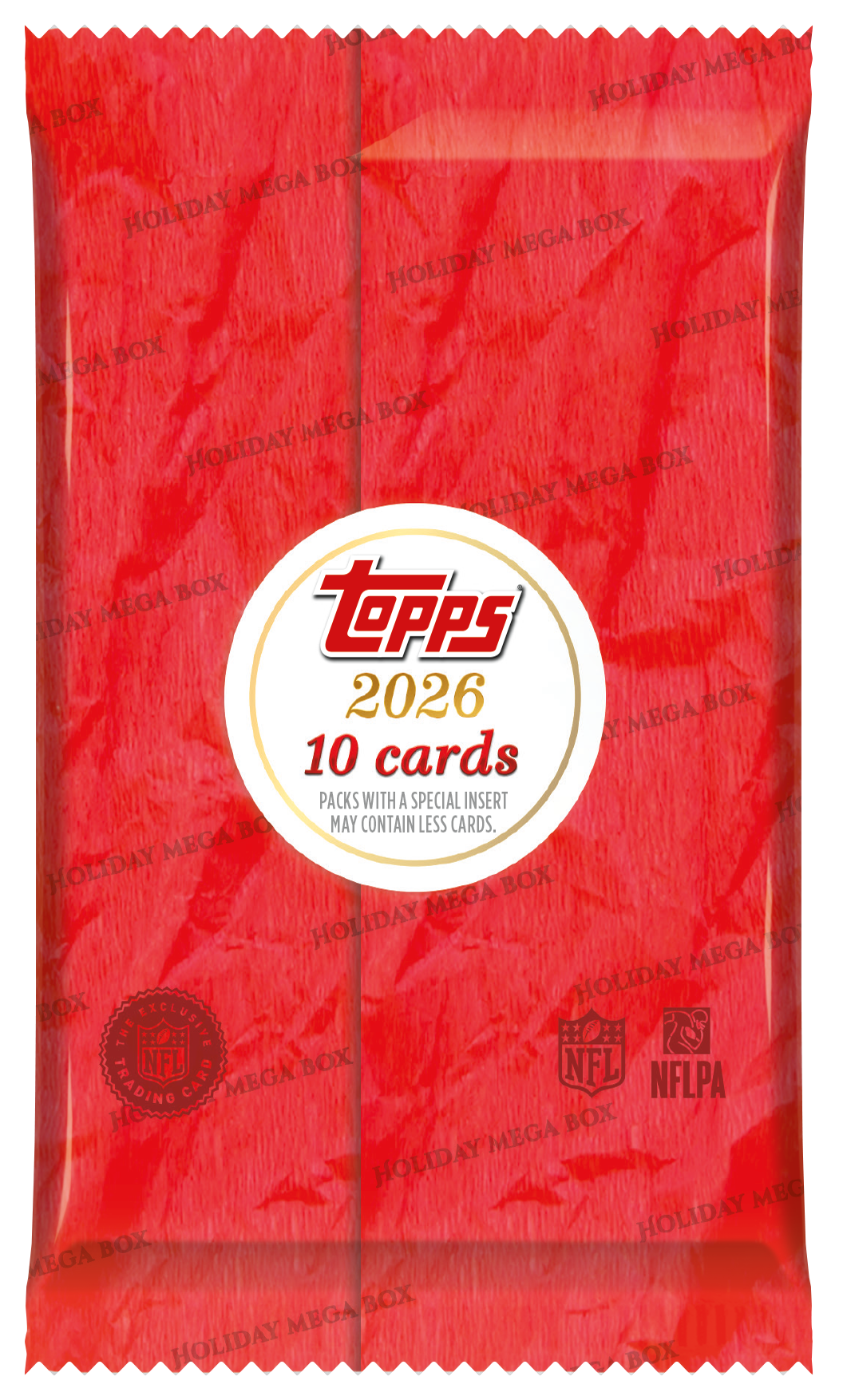 2026 Topps Holiday Football Mega Box