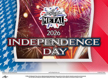 2026 Leaf Metal Independence Day Founding Fathers Hobby Box