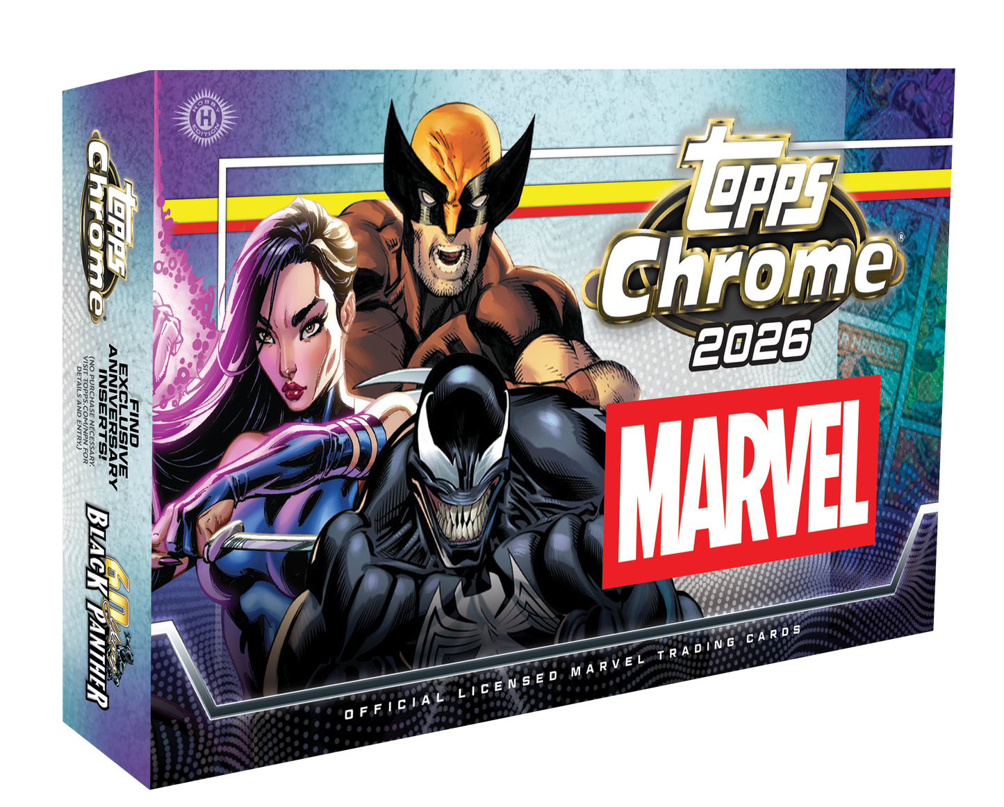 2026 Topps Chrome Marvel Comics Hobby Box