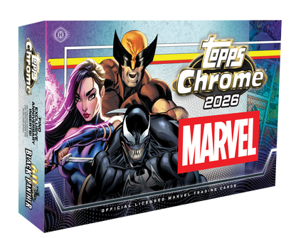 2026 Topps Chrome Marvel Comics Hobby Box