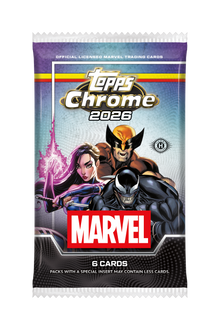 2026 Topps Chrome Marvel Comics Hobby Box