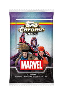 2026 Topps Chrome Marvel Comics Value Box