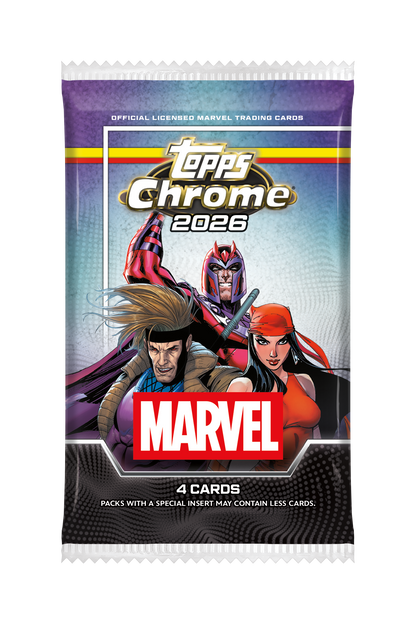 2026 Topps Chrome Marvel Comics Value Box