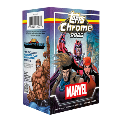 2026 Topps Chrome Marvel Comics Value Box