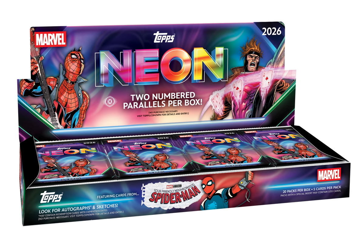 2026 Topps Neon Marvel Hobby Box