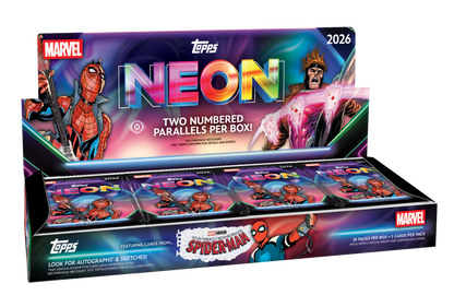 2026 Topps Neon Marvel Hobby Box