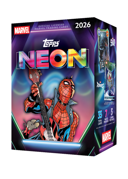 2026 Topps Neon Marvel Value Box