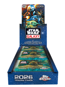 2026 Topps Star Wars Chrome Galaxy Hobby Box