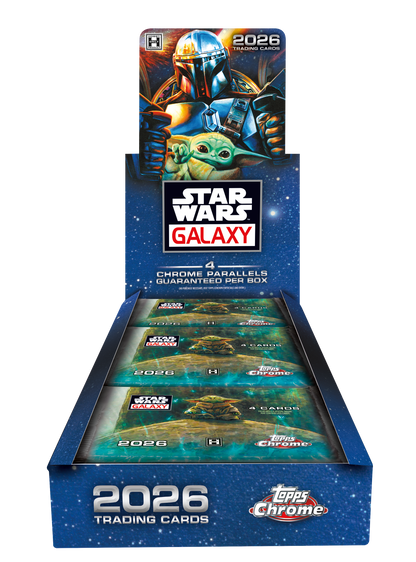 2026 Topps Star Wars Chrome Galaxy Hobby Box