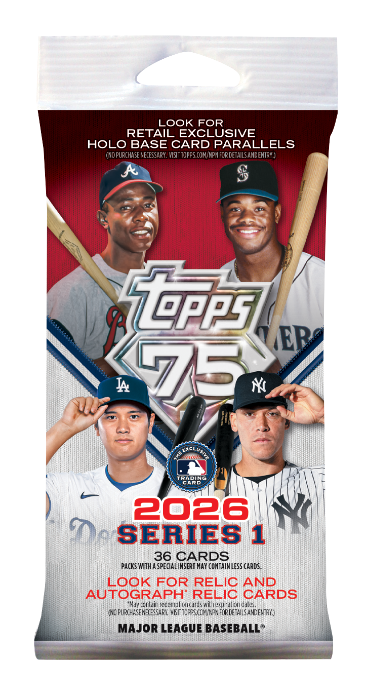 2026 Topps Series 1 Baseball Fat Pack