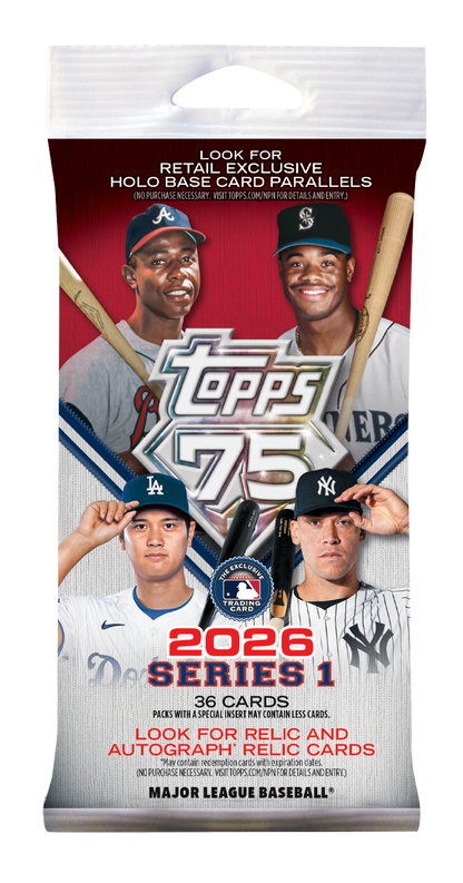 2026 Topps Series 1 Baseball Fat Pack