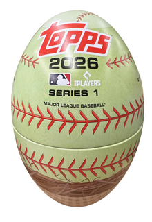 2026 Topps Series 1 Baseball Retail Holiday Easter Egg Tin