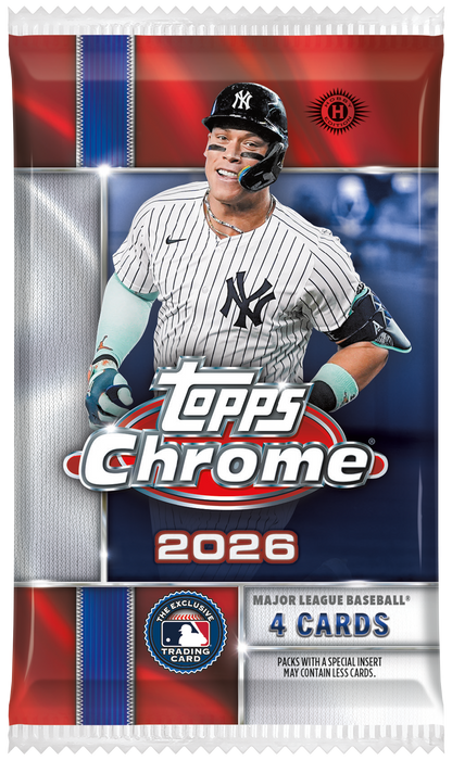 2026 Topps Chrome Baseball Hobby Box