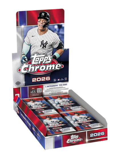 2026 Topps Chrome Baseball Hobby Box