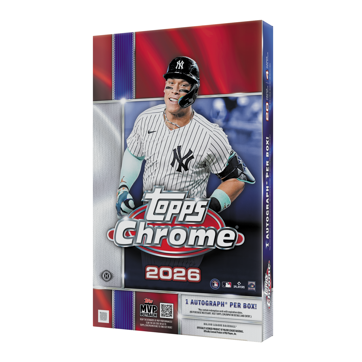2026 Topps Chrome Baseball Hobby Box
