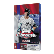 2026 Topps Chrome Baseball Hobby Box