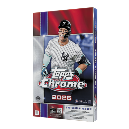 2026 Topps Chrome Baseball Hobby Box