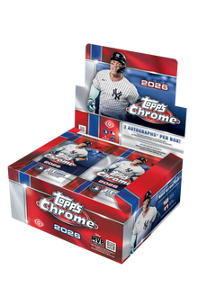 2026 Topps Chrome Baseball Hobby Jumbo Box