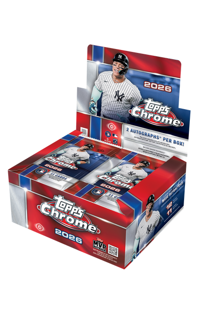 2026 Topps Chrome Baseball Hobby Jumbo Box