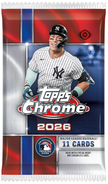 2026 Topps Chrome Baseball Hobby Jumbo Box
