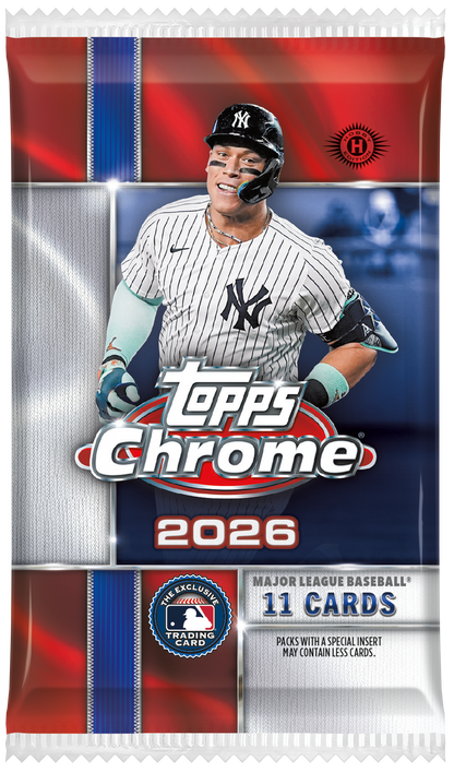 2026 Topps Chrome Baseball Hobby Jumbo Box