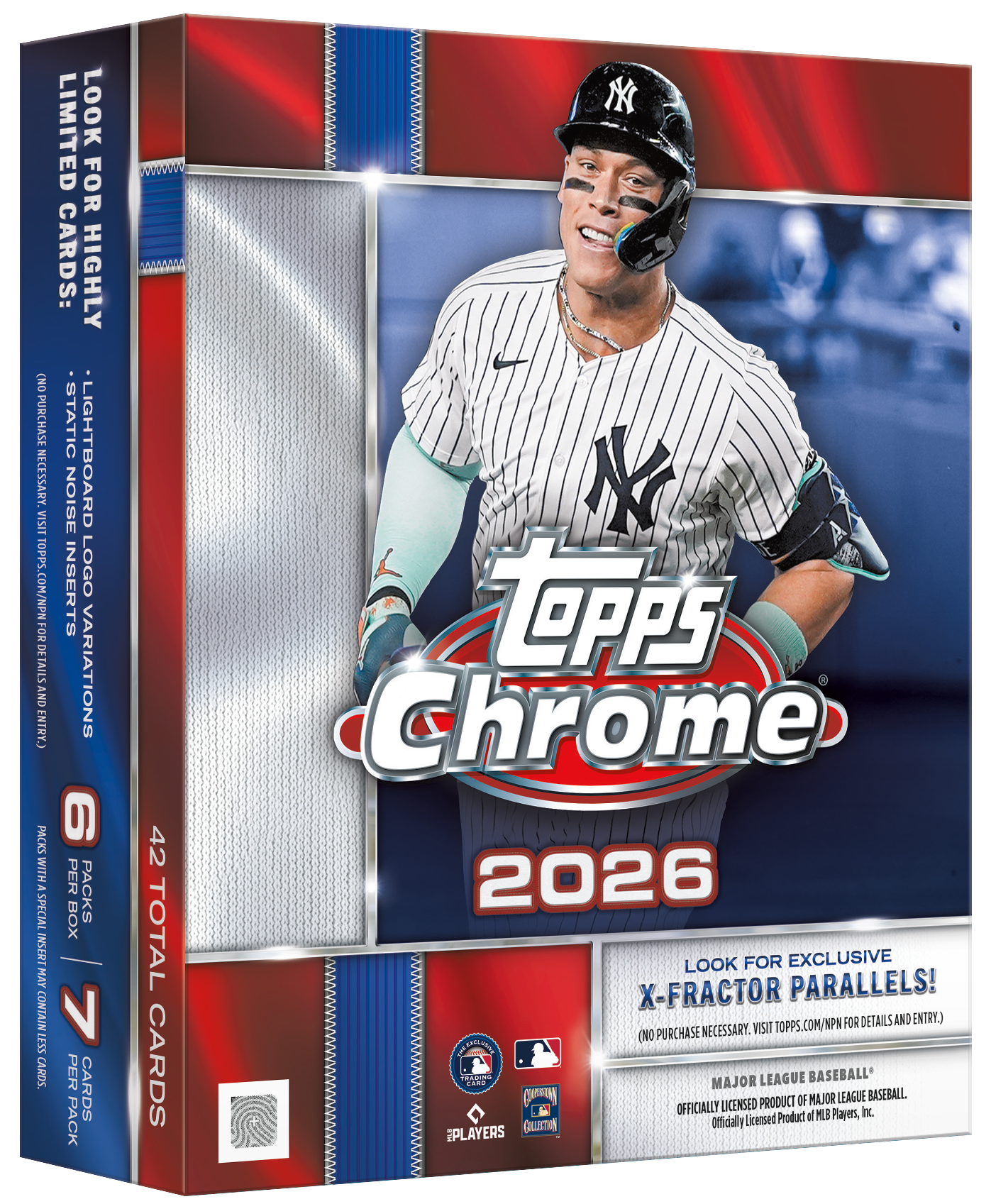 2026 Topps Chrome Baseball Mega Box