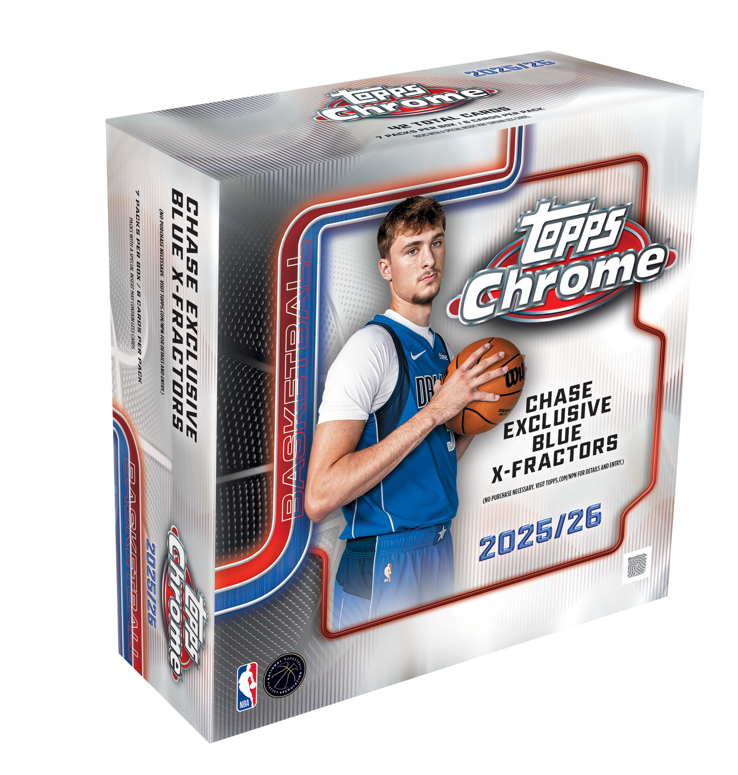 2025-26 Topps Chrome NBA Basketball Mega Box