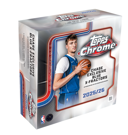 2025-26 Topps Chrome NBA Basketball Mega Box