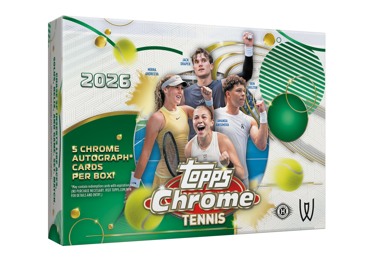 2026 Topps Chrome Tennis Breaker Delight Box