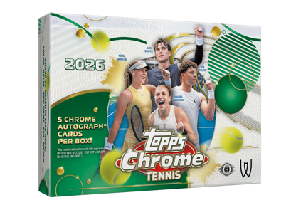 2026 Topps Chrome Tennis Breaker Delight Box