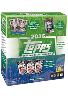2026 Topps Collector Kit MLB x NFL with 7 Packs